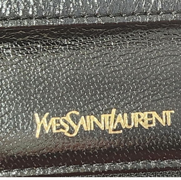 Yves Saint Laurent Shoulder Bag Black- W/COA - Picture 5 of 10
